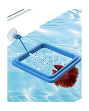 Pawfly Fish Feeding Ring for Fish Tank Aquarium Feeding Ring with Suction Cup...