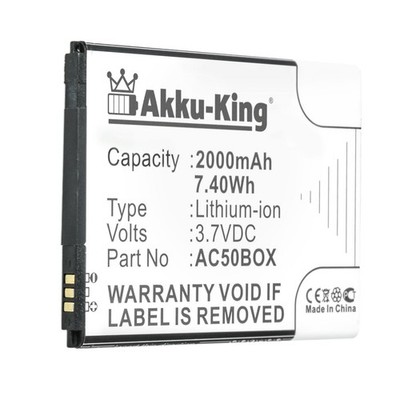Akku-King Akku für Archos 50 Neon, 50B Oxygen, 50B Sauerstoff, ArcMoile Velocity