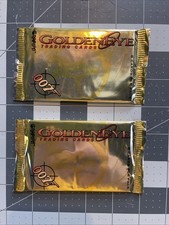 1995 Vintage Nieotwarte pakiety 007 Golden Eye Karty kolekcjonerskie fabrycznie zapieczętowane