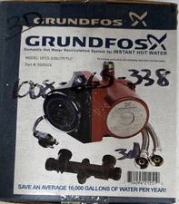 Grundfos Up Comfort  Model UP15-10SU7P/TLC  Circulation pump. NEW. In box sealed