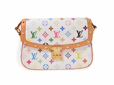 Louis Vuitton Multicolor Sologne White