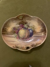 Royal Winton Dish. Fruits. Gilded .