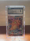 2019 POKEMON SM BLACK STAR PROMO HIDDEN FATES TINS #SM211 CHARIZARD GX CGC 9