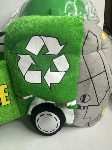 I Want To Be Green Recycling Plush Toy Truck Costume Size 3-7years - Picture 7 of 11