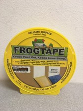 FrogTape 1.41 in. W x 60 yd. L Yellow Low Strength Painter's Tape 1 pk