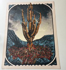 2015 My Morning Jacket Zeb Love Signed Lithograph Poster LE Print #d 42/51 18x24