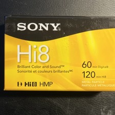 Sony Hi8 60MIN/120MIN Digital8 HMP