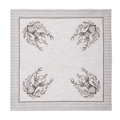 Serviette GENTLE WILDERNESS | Hirsch  40x40cm by Clayre & Eef