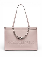 Karl Lagerfeld Woman Luxury Tote Bag Color Lotus