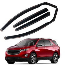 In-Channel Rain Guards for Chevy Equinox 18-24, 4PCS Side Window Wind Deflector
