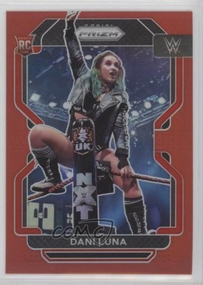2022 Panini Prizm WWE Red Prizm 81/299 Dani Luna #110 Rookie RC 17tg