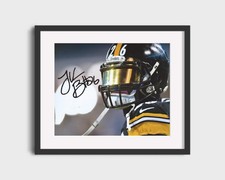 Football Autograph Print - LeVeon Bell - Game Face