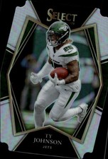 2021 Panini Select Ty Johnson #127 Silver Prizm Die Cut New York Jets 21N