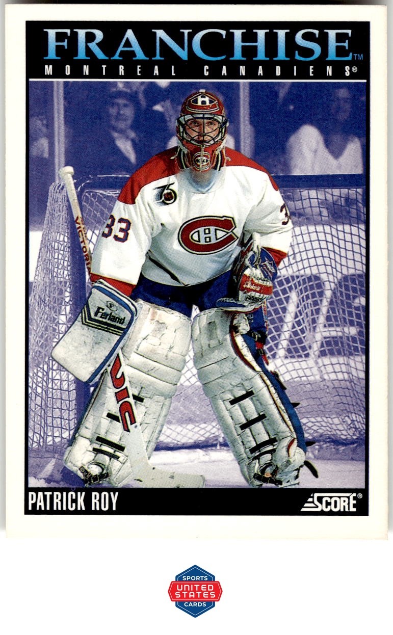 1992-93 Score #428 Patrick Roy