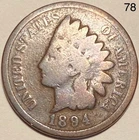 1894 Indian Head Penny Cent