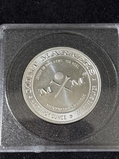 Mint Markers Half Troy Ounce .999 Fine Silver Flying Pig Coin A936