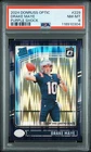 2024 PANINI DONRUSS OPTIC PURPLE SHOCK #229 DRAKE MAYE ROOKIE RC PSA 8