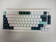 Keychron Q1 HE Wireless 75 RGB Magnetic Switch Keyboard, White  READ 