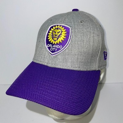 New Era 39Thirty Orlando City SC Purple Wool Baseball Cap Size S/M