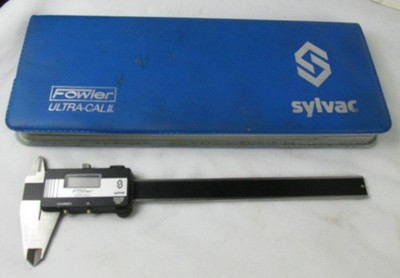 Machinist preowned Fowler Sylvac electronic caliper with case