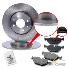 ATEC BREMSSCHEIBEN VOLL Ø258+BREMSBELÄGE VO FÜR FIAT PUNTO 176 1.2+1.7 188 1.2