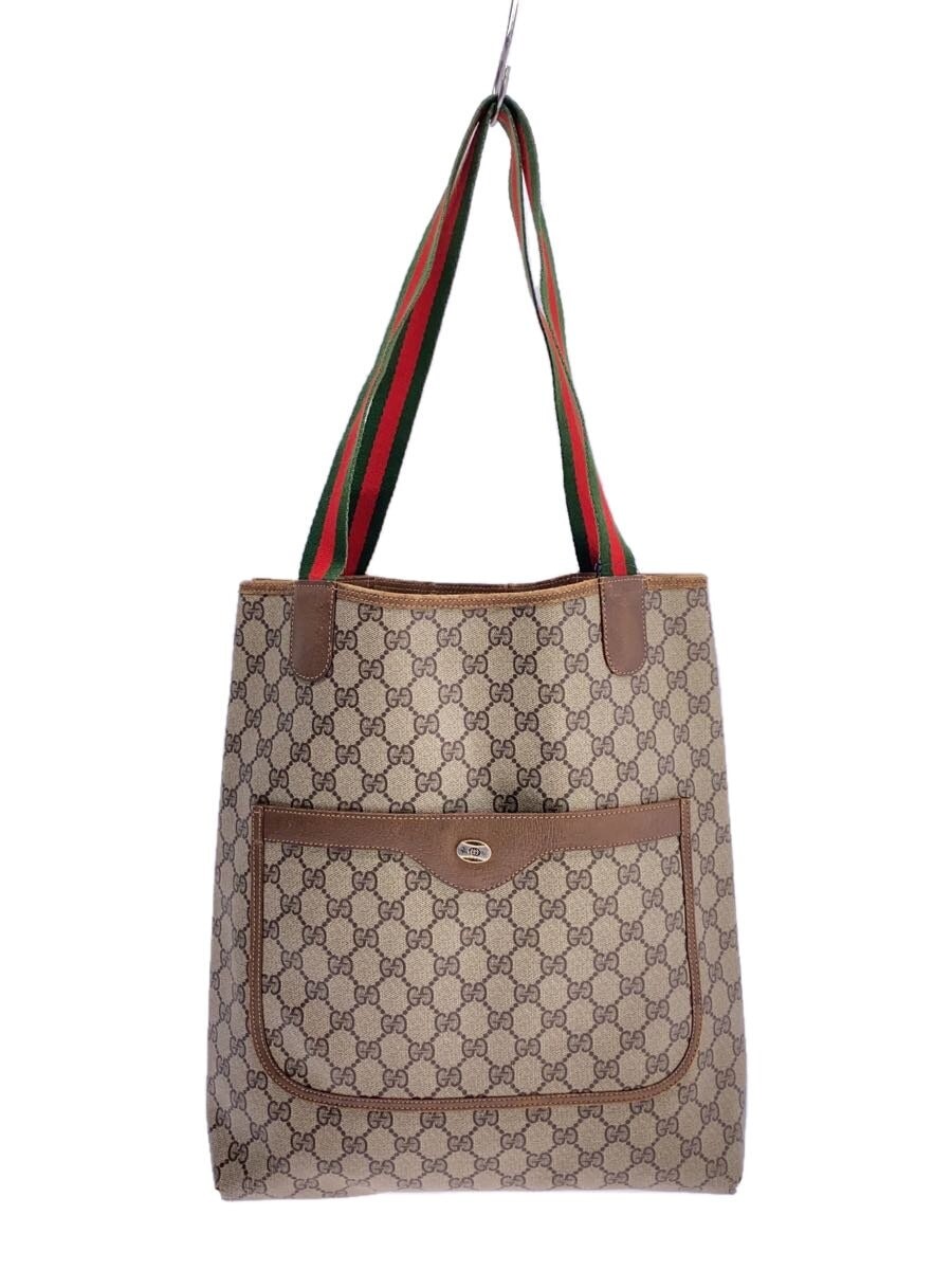 GUCCI Tote Bag/All-over Pattern/Sherry Line from Japan