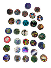 Lot of 31 groups of 131 Vintage Pogs Collection 90s READ LIST