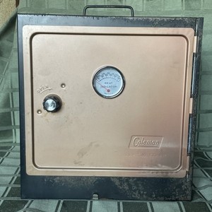 1960s Vintage Coleman Camping CAMP STOVE Oven Model 5010A700 Folding