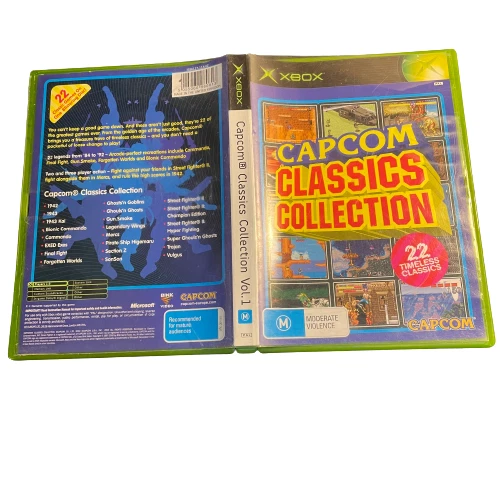 Capcom Classics Collection | Original Microsoft Xbox PAL Game + Manual Inlcluded - Image 4 of 4