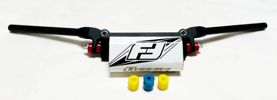 Manillar de enduro Fasst Flexx 10 grados curvado blanco Yamaha WR 250F 450F TTR Foto 3 de 3