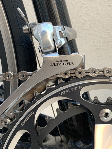 Bicicletta Da Corsa In Fibra Di Carbonio. Artigianale Daccordi. - Foto 7 di 22