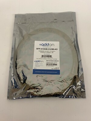Addon Networks 3m 10gbase-Cu Twinax Copper Cable Sfp+/Sfp+ Passive F/Cisco