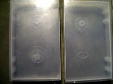 5 Clear VHS Soft Plastic Protective Cases