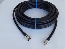 US MADE  RG-213/U   CB  Ham Radio  N  Male  to  PL259 UHF coax cable  100 FT