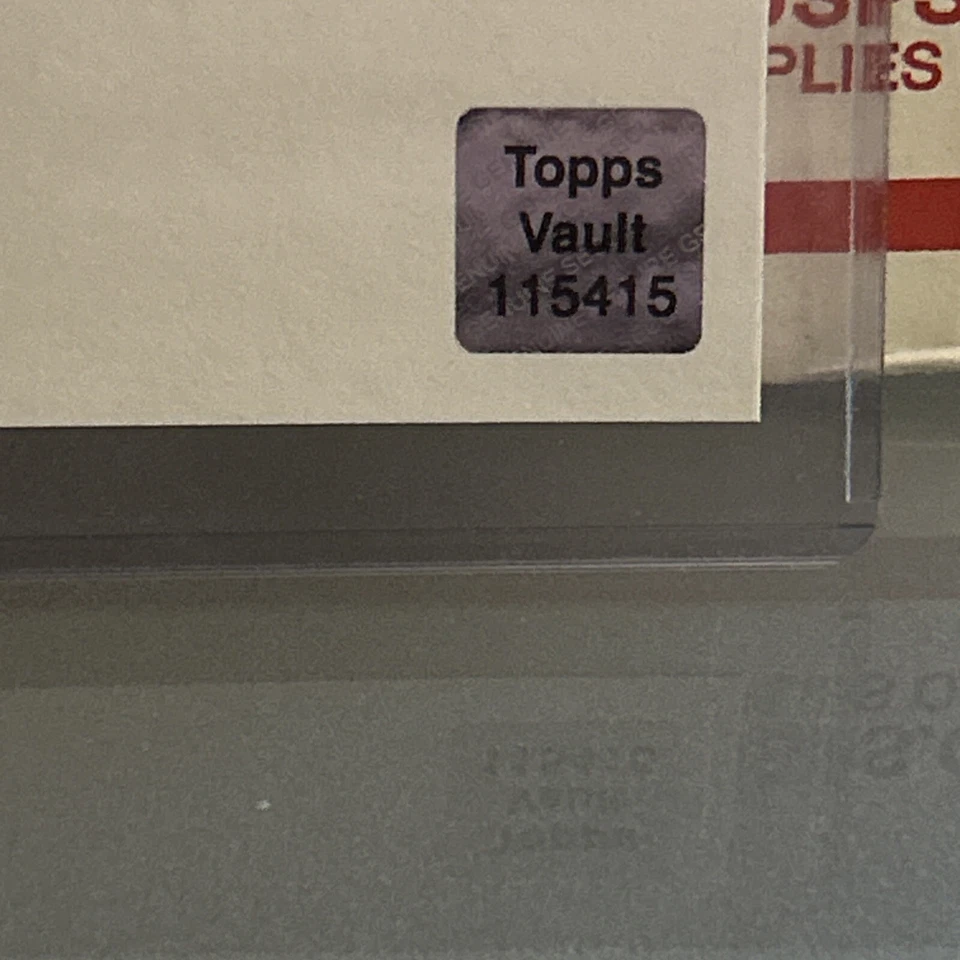 Mini Cooper Taillon Upton 2018 Topps Vault Allen Ginter respaldo en blanco certificado de autenticidad 1/1 Foto 3 de 4