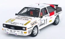 Car Model Scale 1:43 Trofeu AUDI QUATTRO SWEDEN RALLY 1985 LLEWELLIN SHORT