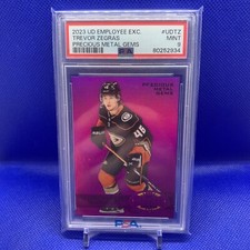 2022-23 UD Employee Exclusive PMG Trevor Zegras Psa 9 #UD-TZ