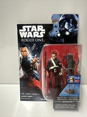 2016 Disney Star Wars Rogue One 3,75'' Chirrut Imwe Actionfigur Spielzeug versiegelt