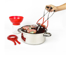 Glasheber XL, EINKOCHGLÄSER  HEBER STAHLGLASHEBER GREIFZANGE FÜR EINMACHGLÄSER