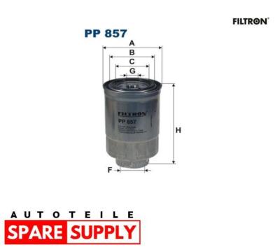KRAFTSTOFFFILTER FÜR BMC FORD LDV FILTRON PP 857