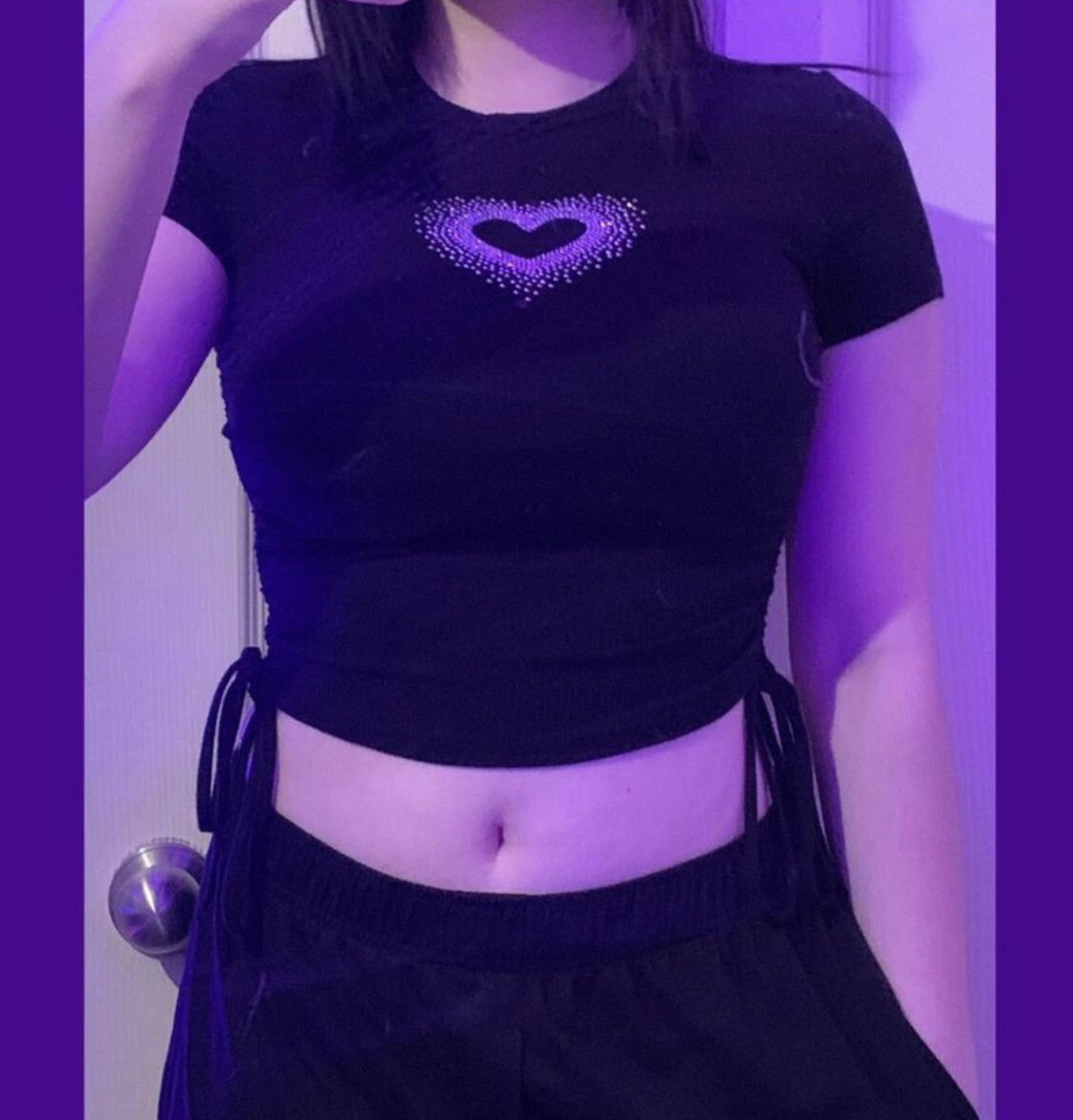 y2k Crop Top Size small-image