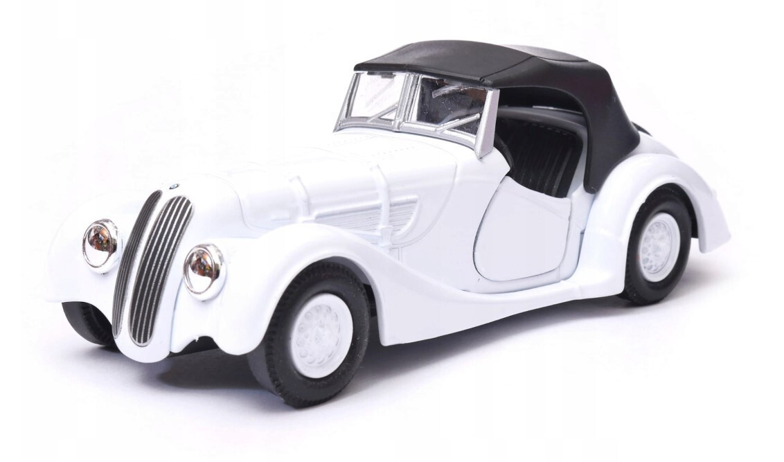 【非売品】 BMW328 ミニカー　ノベルティ Welly BMW 328 Soft Top White 1:34 1:39 Scales 4.5 Inch Diecast Car