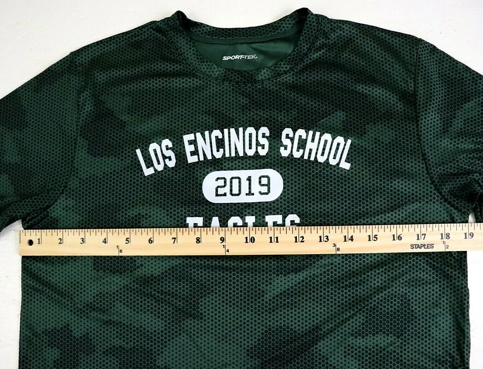 Camiseta Los Encinos School Eagles Juvenil XL Sport-Tek 100% Poliéster Activo Foto 3 de 4