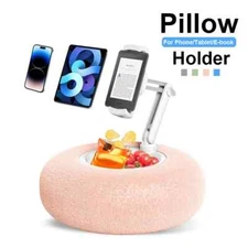 Plush Pillow Phone Tablet Bracket Desktop Stand Adjustable Length Angle For Live
