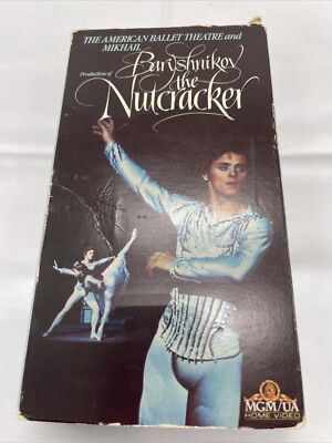 The Nutcracker (VHS, 1982) Mikhail Baryshnikov Ballet