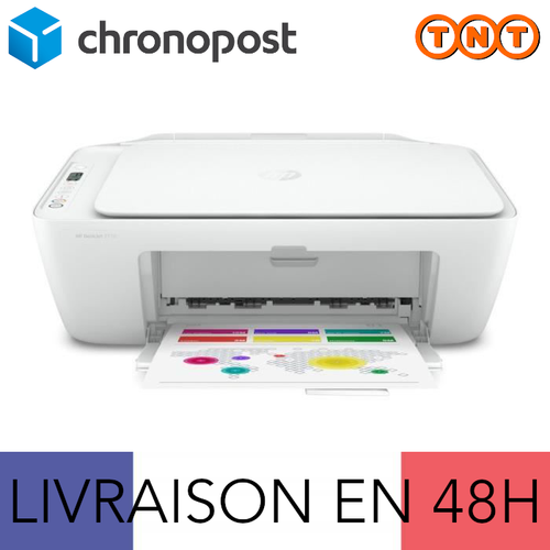 HP DESKJET 2710 WIFI Imprimante Scanner Photocopie (Deux cartouches  incluses) | eBay