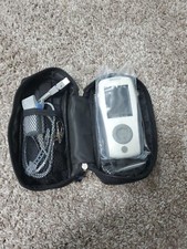 Handheld Pulse Oximeter with finger sensor and carrying case