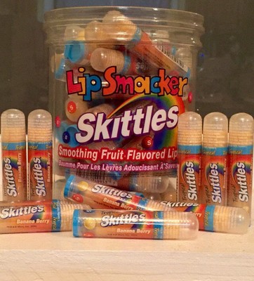 Lip Smacker Tropical Skittles Banana Berry Lip Balm Lot Of 50 New