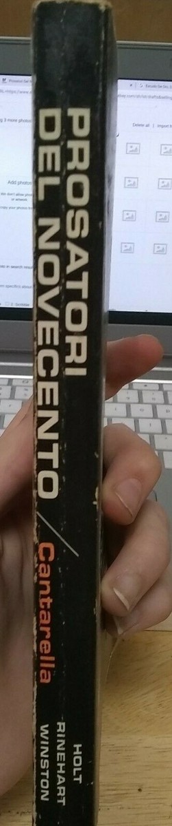 Prosatori del Novecento, Italian Edition (FC85-3-R) 9780030551901