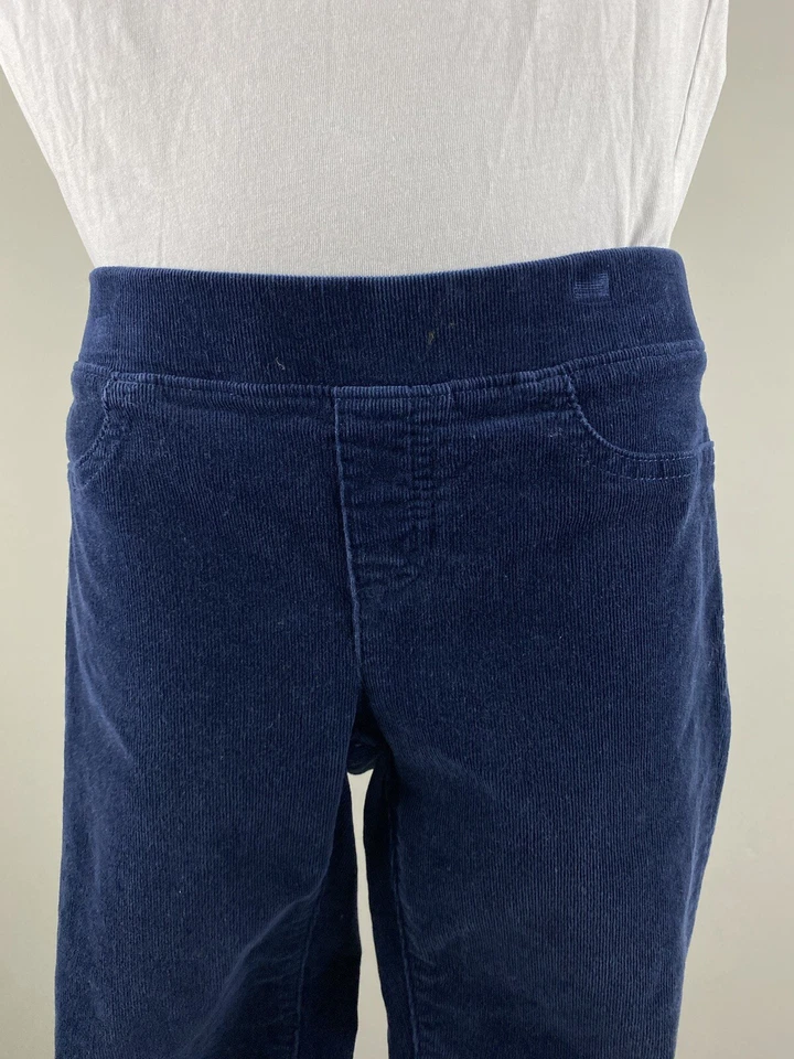 Jeggings Lands End Niñas Talla 8 Azul Marino Pana Algodón Cómodos Foto 2 de 4